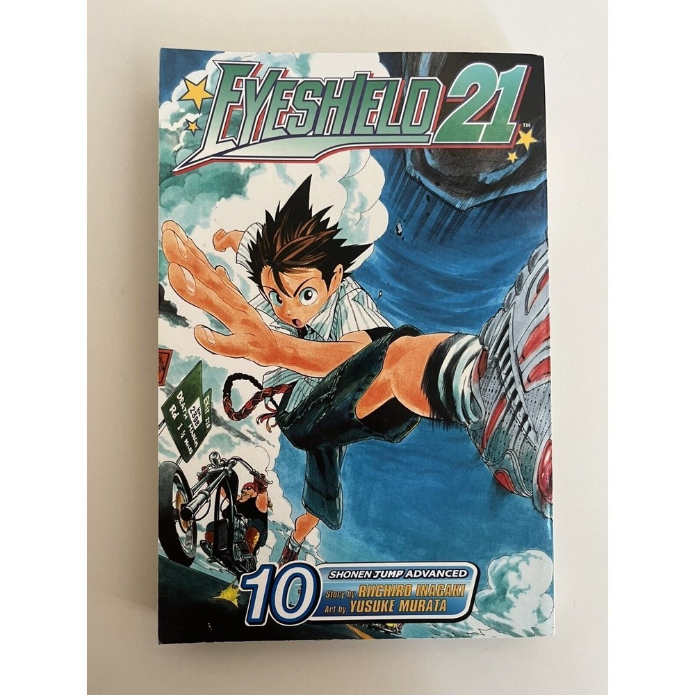 Viz Media Eyeshield 21 Manga Vol 10 Shonen Jump Advanced 1st Print 2006 Good